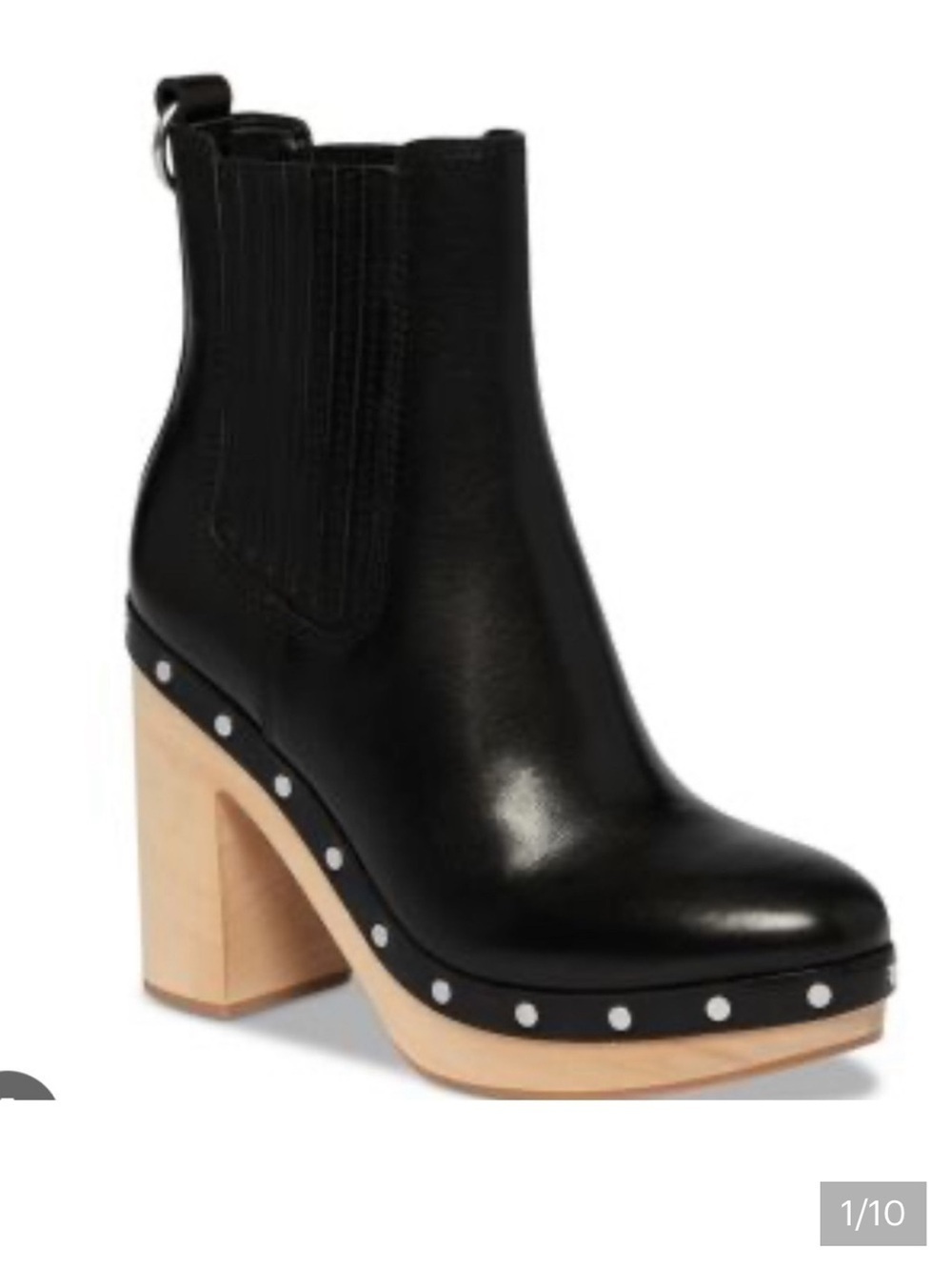Paige Adina black studded boots